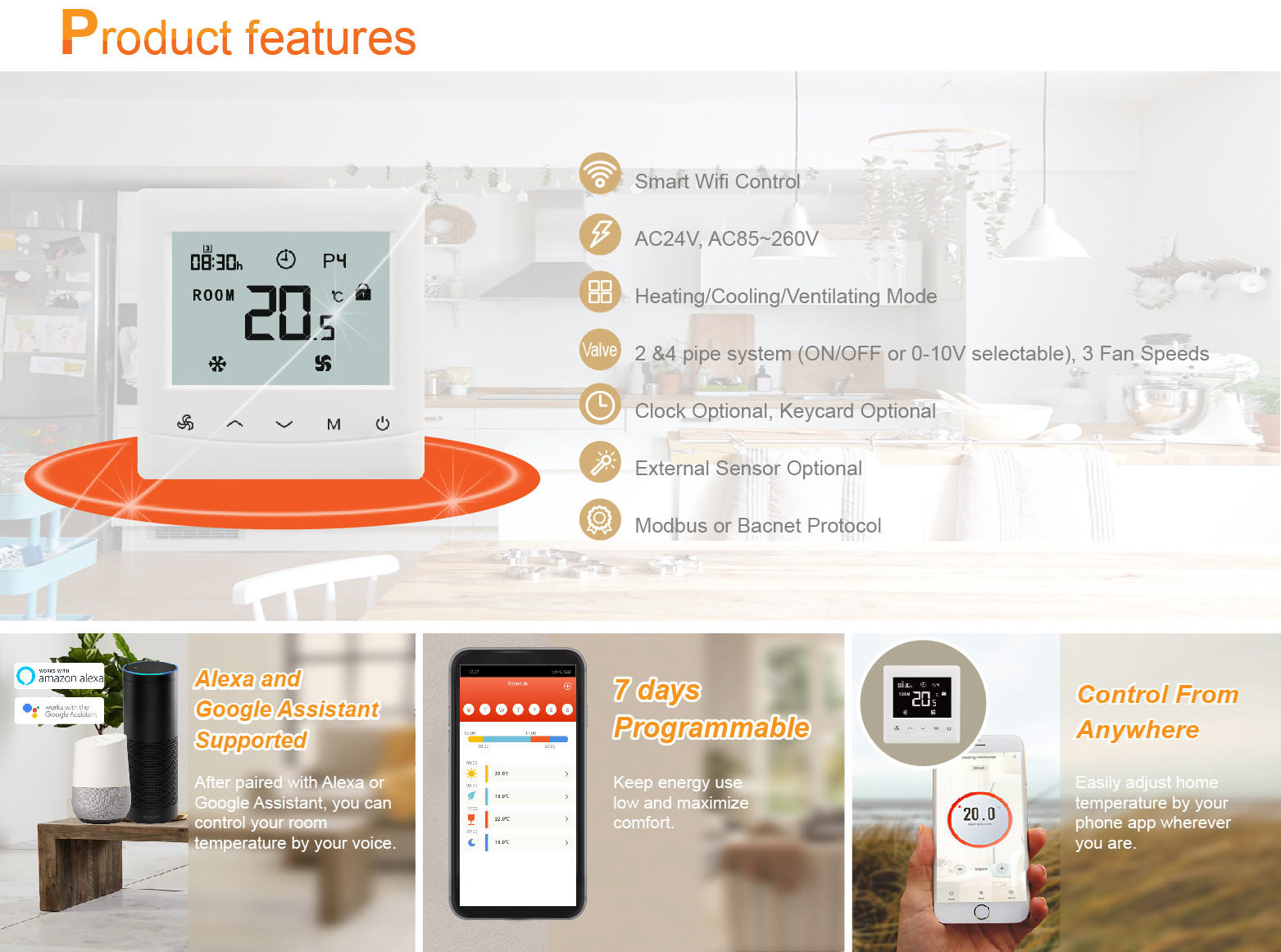 Thermostat, Temperature Control, Home Automation & HVAC