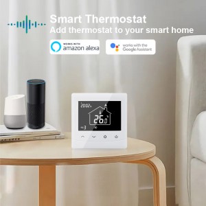 Termostat de încălzire Tuya Smart Home cu senzor de podea NTC