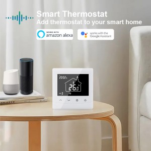 Tuya Smart Home Heating Thermostat with NTC Floor Sensor