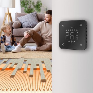 220V Home Warm LED-thermostaat voor elektrische plint