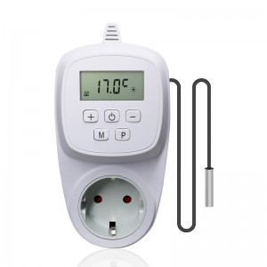 Programmieren Sie WIFI Plug Thermostat mit externem Temperatursensor NTC