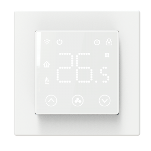 Digital Program Thermostat with Schneider Frame