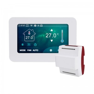 Thermostat intelligent CVC avec module de relais d'entrée/sortie