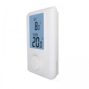 Vezeték nélküli RF Nem programozható gázkazán termosztát Egyszerű vezérlés