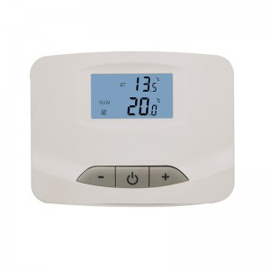 Thermostat d'ambiance sans fil pour chauffage au sol à eau RF