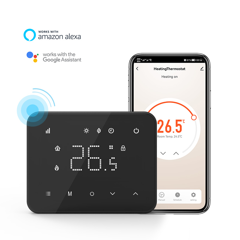 How does your wireless room thermostat work?