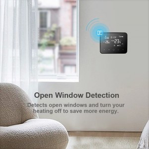 UK Boiler- en warmwaterregeling Slimme WIFI-thermostaat