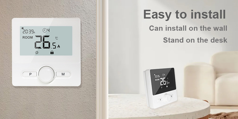 Easy Installation Wireless Thermostat 
