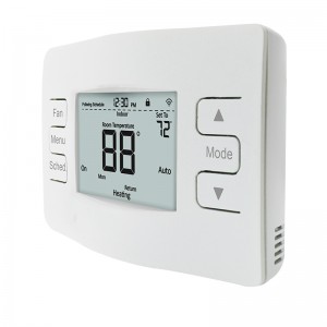 US standard household 24V heat pump thermostat Tuya WiFi radiator programmable floor heating
