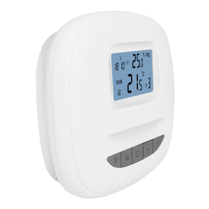 Witte bedrade gasboilerverwarmingsthermostaat van hoge kwaliteit NTC-sensor: