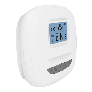 Thermostat de chauffage de chaudière à gaz domestique filaire blanc capteur NTC de haute qualité