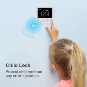 Tuya Smart Home Heating Thermostat with NTC Floor Sensor