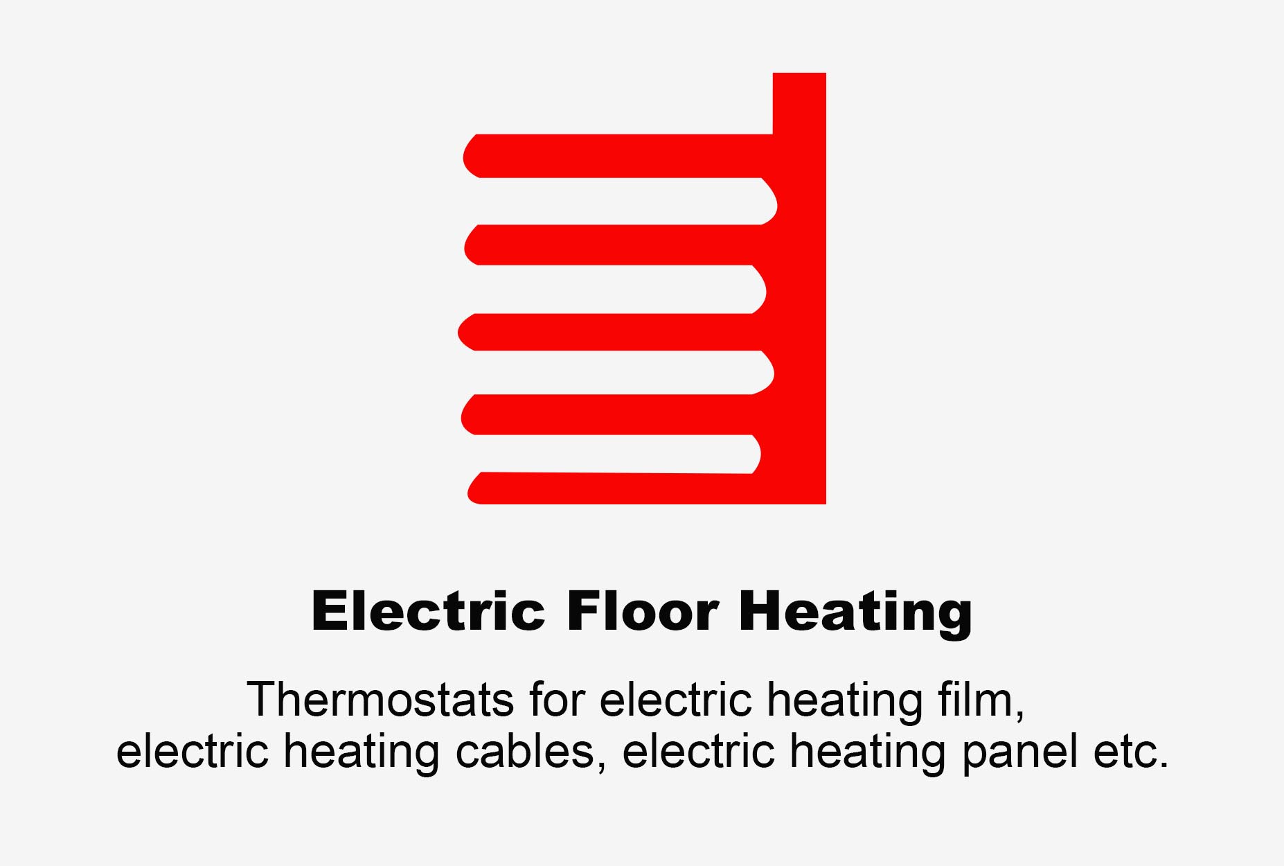 Elektromos padló alatti termosztát, fűtőszőnyeg termosztát, 16A termosztát, színes érintős termosztát, érintőképernyős termosztát