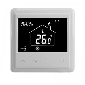 Intelligens, programozható fűtésszabályozó termosztát