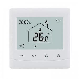 Termostato de aquecimento doméstico inteligente Tuya com sensor de piso NTC