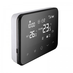 Thermostat de chaudière à gaz filaire avec écran LCD négatif
