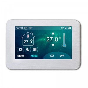 4,3-Zoll-Color-Touch-WLAN-Thermostat für Fußbodenheizung