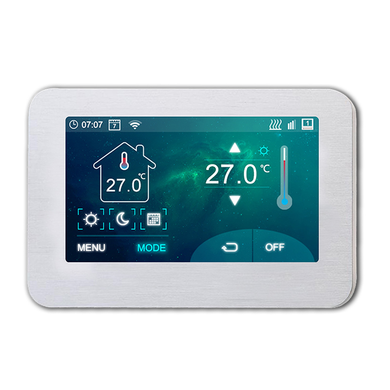 4.3'' Color Touch Wifi Thermostat for Underfloor Heating System