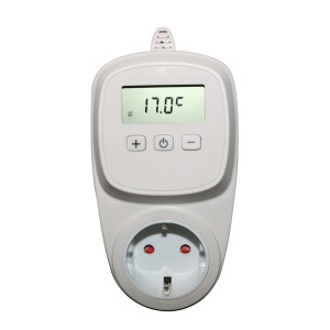 Thermostat de chauffage enfichable non programmable 16 A