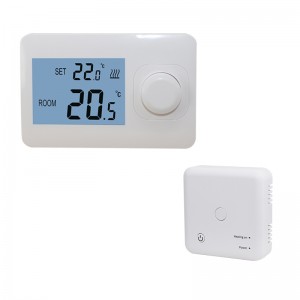 Wall Hanging Gas Boiler Programmable Wireless RF 868MHZ 433Mhz Remote Heating Thermostat