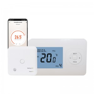 Gas water heater boiler wifi underfloor heating thermostat opentherm smart phone control