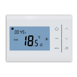 Touch Wekelijkse programmeerbare kamerthermostaat voor gasboiler