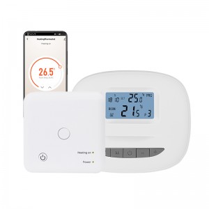 Room Programmable Digital Receiver Wifi Smart Home Thermostat For Gas Boiler thermostat