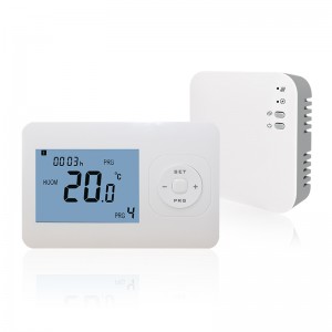 Thermostat d'ambiance sans fil pour le chauffage et la climatisation