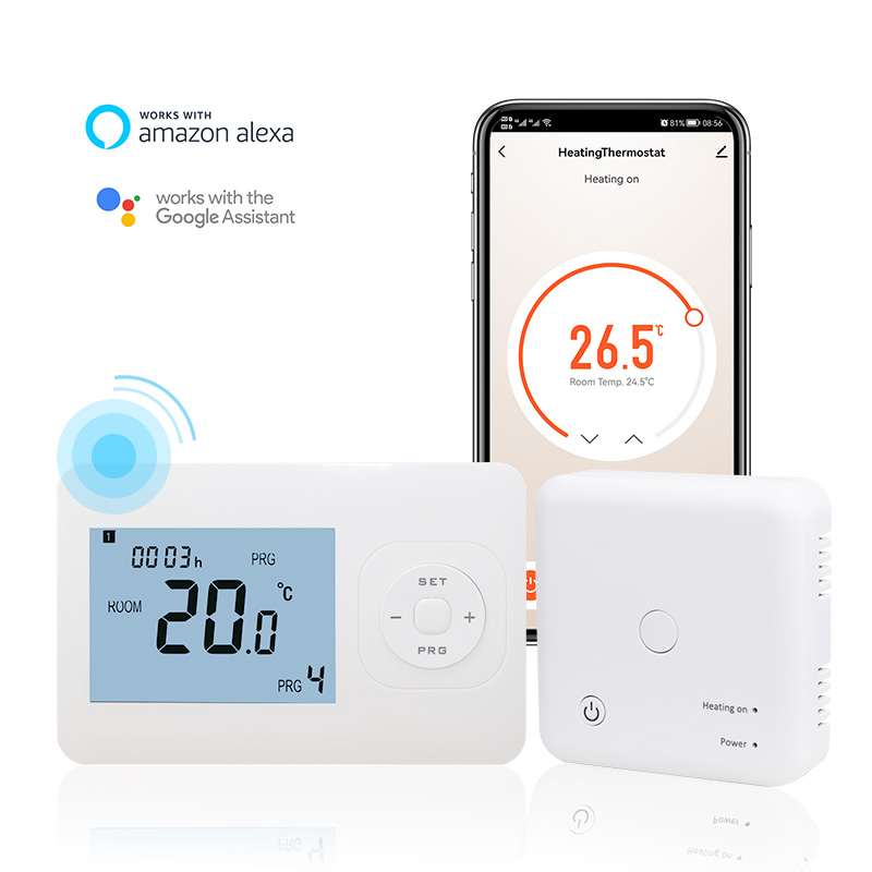 Termostato Caldera Programable A Pilas