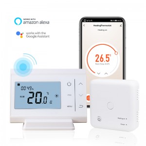 Digitale slimme draadloze wifi-thermostaat voor open...