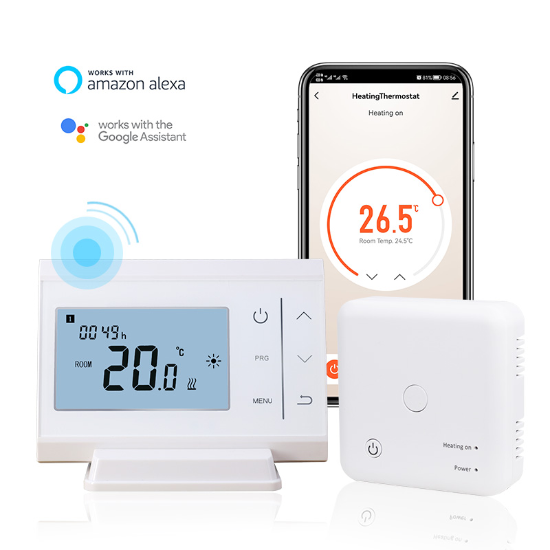 Buy Smart Life WIFI Temperature Sensor Heating Boiler Cool Controller Remote  Switch Thermometer Thermostat Alarm App Control by Just Green Tech on Dot &  Bo