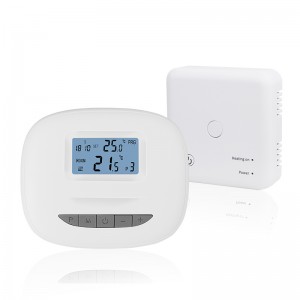 868Mhz Wireless RF Room Gas Boiler Heating System Programmable Thermostat