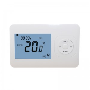 Thermostat de chauffage de chaudière filaire programmable hebdomadairement