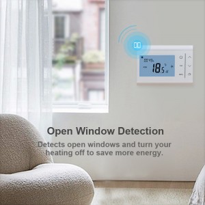 Programmable RF 868MHZ 433Mhz Heating Thermostat