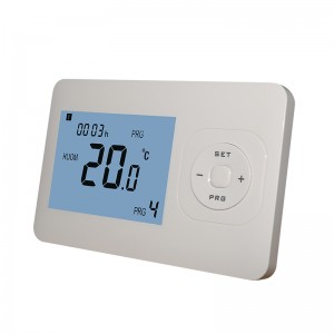 Wöchentlich programmierbarer kabelgebundener Boiler-Heizungsthermostat