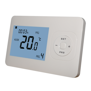 Thermostat de chaudière programmable à piles