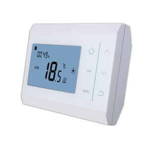Touch Wekelijkse programmeerbare kamerthermostaat voor gasboiler